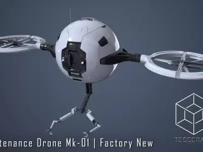 Maintenance Drone Mk1 Factory New 3D model