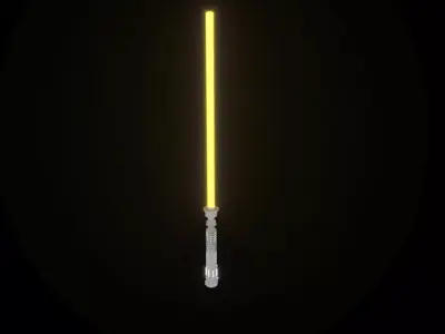 LIGHTSABER star wars light saber Free low-poly 3D model