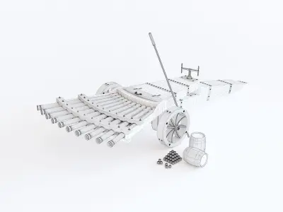 Cannon Da Vinci 3D model