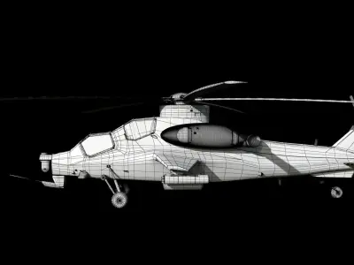 3D model CAIC Z-10 Fiery Thunderbolt 3D model