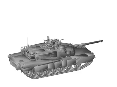 M1 Abrams   3D model