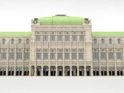State opera building - Vienna Austria 3D model
