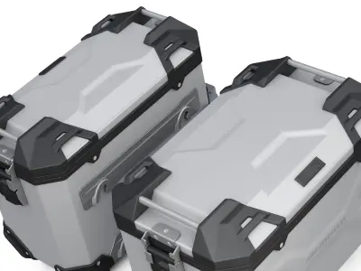 SW-Motech pannier case Low-poly 3D model