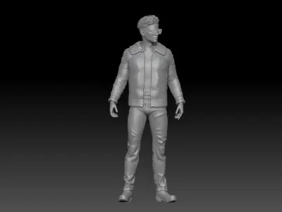 TOP GUN BOY 1 3D print model