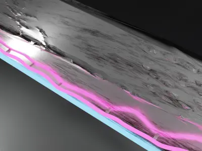 Cyberpunk butcher knife Free 3D model