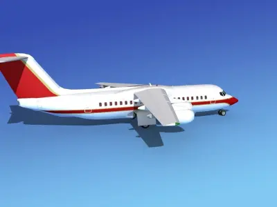 BAe 146-300 Corporate 2 3D model