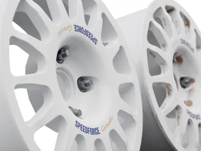 Gravel Rim 15 Low-poly 3D model