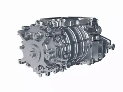 Electric Vehicle Motor 1 3D model
