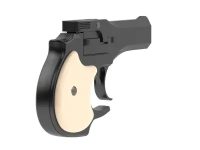 High Standard Derringer 3D model