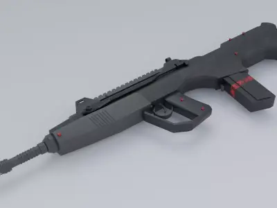 FFAR-1 from Call of Duty Cold War 3D Model Low-poly 3D model
