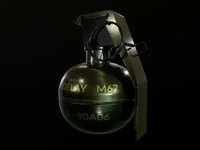 M67 GRENADE 3D model