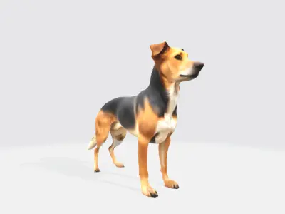 German dog 3D model
