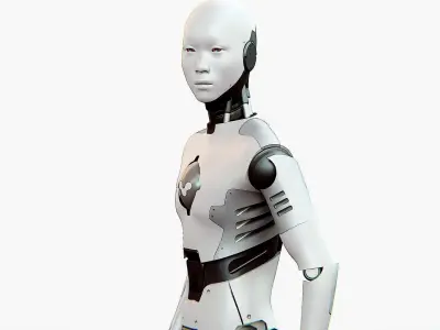 ANDROID MANO Rigged for Unreal Engine - Unity - MIXAMO 3D model