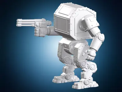 Space Marine Dreadnought 3D Print Model 3D print model