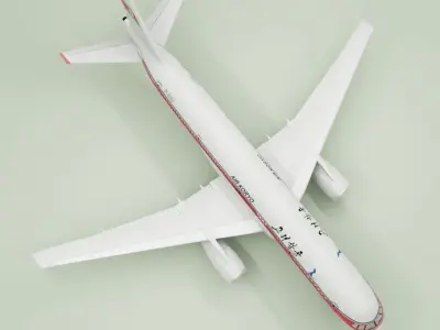 Tupolev tu 204 3D model