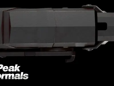 X2 Blade Tech Holster Low-poly 3D model