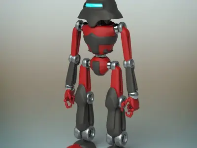 Droid Robot 3D model