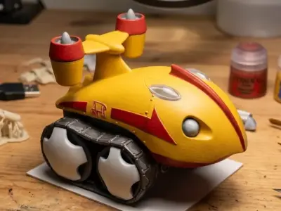 Gatchaman - Battle of the Planets - G-Force Vehicle Collection 3D print model