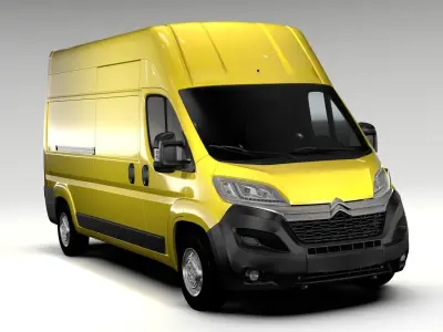 Citroen Jumper Van L3H3 2017 3D model