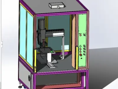 Five-axis Circuit Board Dispenser 3D model