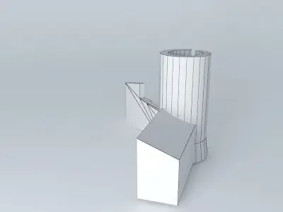 Witches Tower Free 3D model