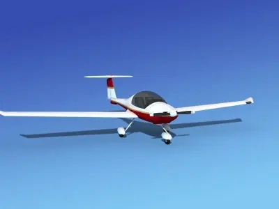 Daimond DA-20 Katana V08 3D model