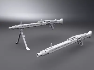 MG42 Scale model 3D print model