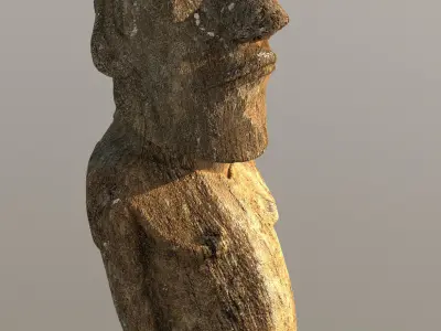 Moai Ultimate Low-poly 3D model