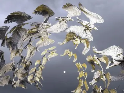 Dantes Inferno Angels Flight Archway 3 3D model