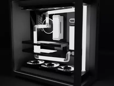 Lian Li PC Free 3D model