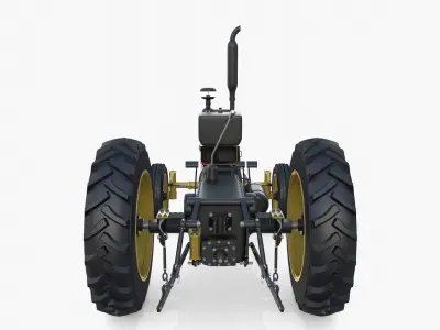 Tractor Chassis 3D model