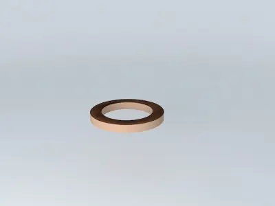 Segmented Gear Carcasse Free 3D model