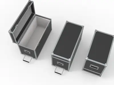 Flightcase Lighting Case 3D model