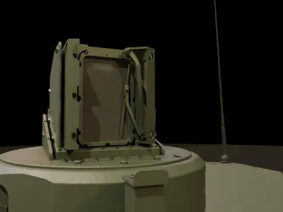 Leopard 2A7 3D model