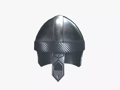 Medieval Helmet V03 Low-poly 3D model