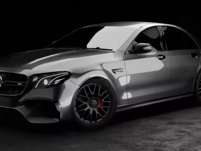 Mercedes-Benz E63s 3d model Free 3D model