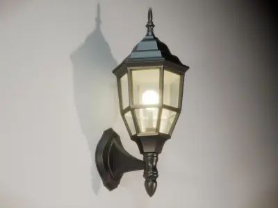 Lamp outdoor 02 3D model purchase