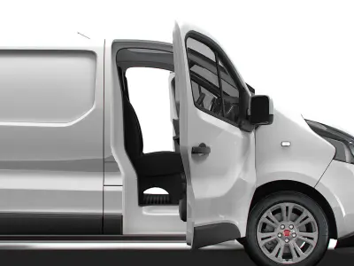 Fiat Talento Van L2H1 HQInterior 2021 UKspec 3D model