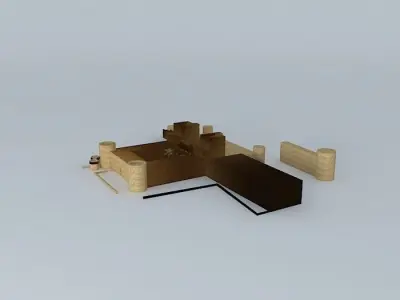 Castillo de Jarandilla de la Vera or Charles V Free 3D model