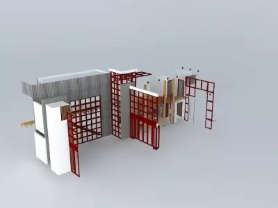 Industrial part Free 3D model