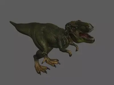 Tyrannosaurus Rex Figurine 3D Scan Free 3D print model