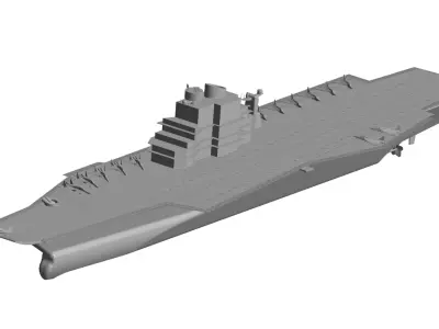 Aircraft carrier   3D model
