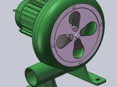 Blower 3D model