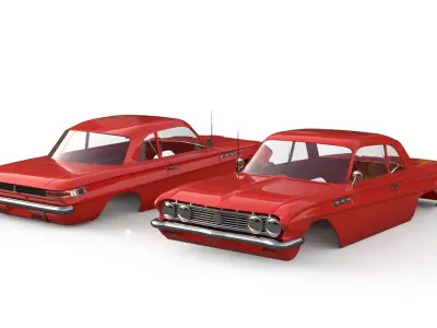 1962 buick skylark 3D print model