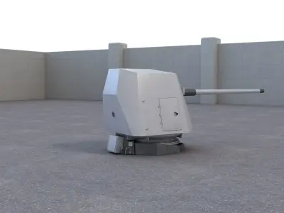 MK 45 Mod 4 3D model