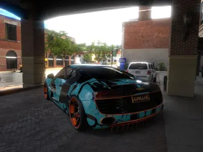 Audi R8 V10 Free 3D model