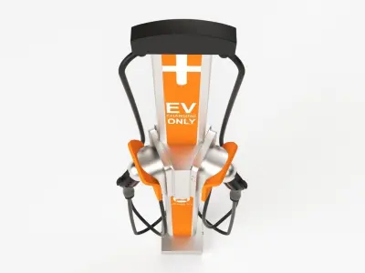 Electric Vehicle Chargepoint Part 03 3D model