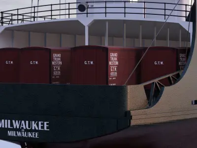 SS Milwaukee 3D model