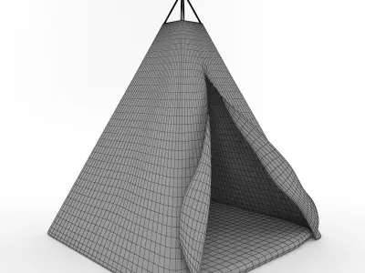 kids teepee 3D model