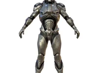 Soldier of the future 3D model